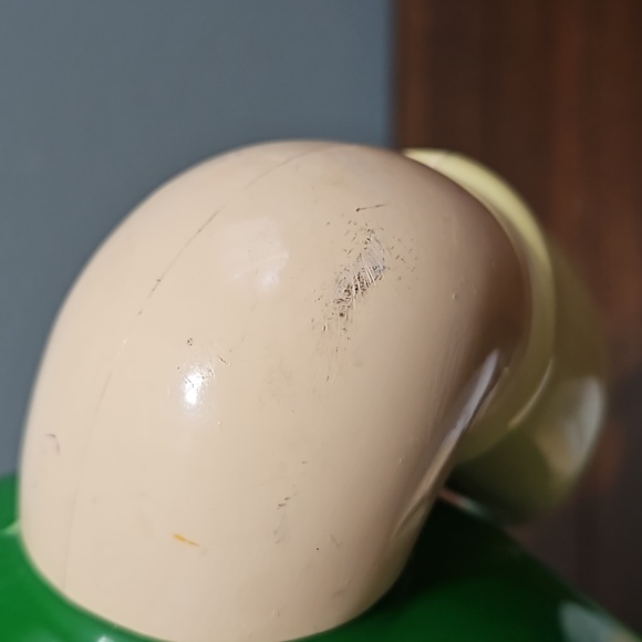 Rare Vintage M&M, Green Waving Large Candy Dispenser, 1992 8.75” - Picture 5 of 10